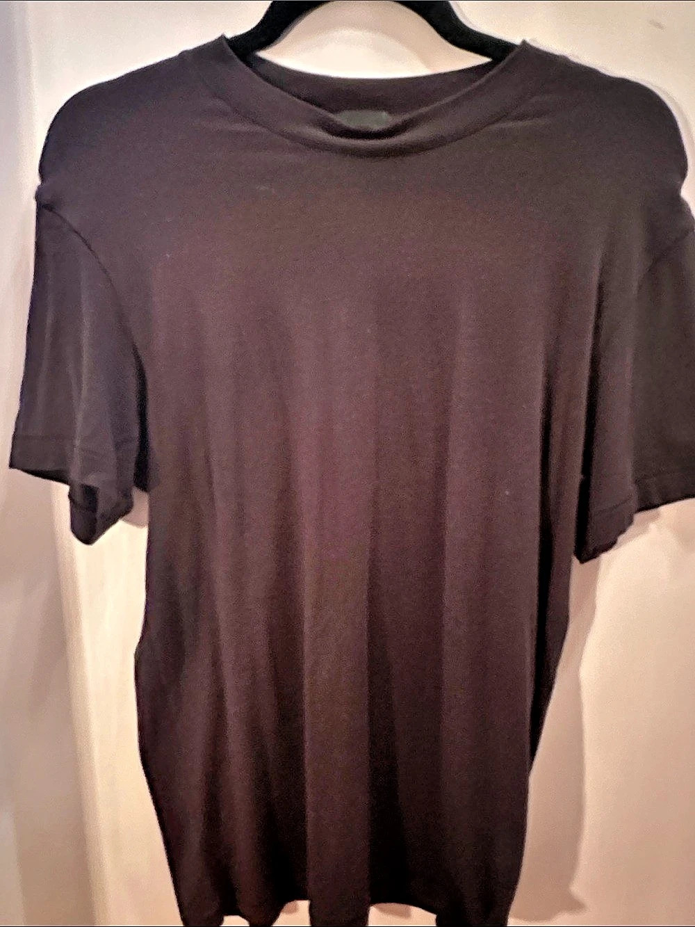 SKIMS  Short Sleeve Tee in Black Size XXS